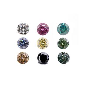 Quality Customized Loose Moissanite Gemstones Solitaire Emerald Cut Pink wholesale