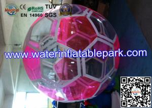 Quality PVC Inflatable Water Ball , Outdoor Inflatable Football with Fun wholesale