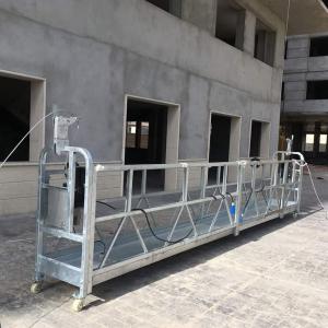 Quality ZLP series steel electric temporary suspended working platform for building maintennace wholesale