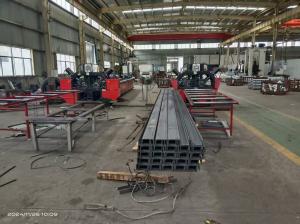 Quality Servo FeedingHydraulic Steel Mold Channel Steel Cutting Punching Machine 15kW wholesale