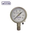1/4"Bsp 304 Stainless Steel Pressure Gauge Bottom Connection 60mm