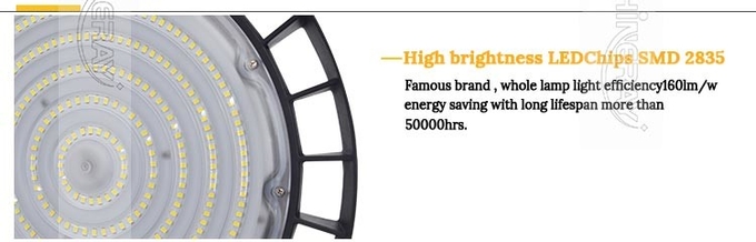 Microwave Sensor 100W Led High Bay Dimmable High Bay Lights For Public Lighting