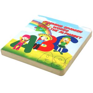 Quality Pantone Baby Childrens Book Printing Hardcover 170mmx170mm 450gsm wholesale