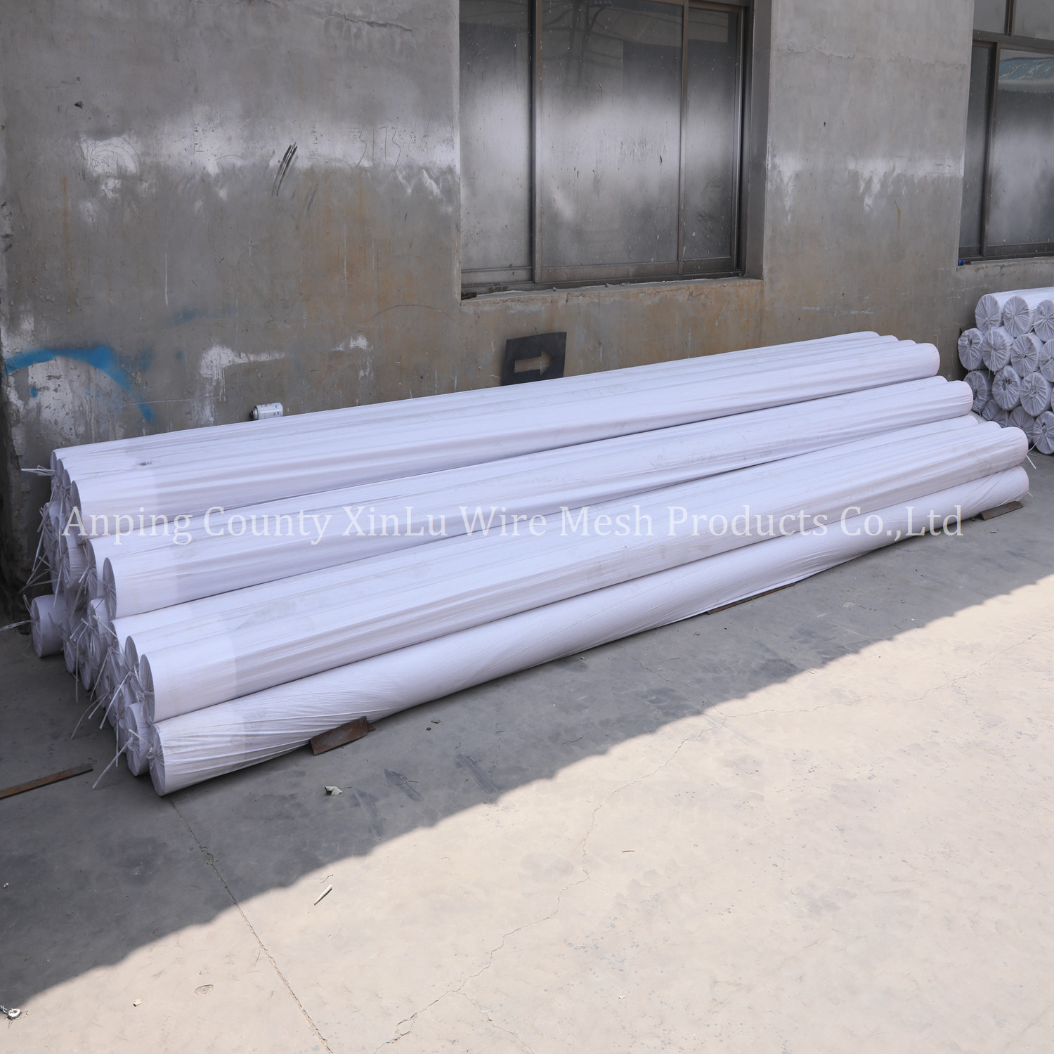 14" Stainless Steel 321 Wedge Wire Wrapped Johnson Screen Tube in Chemical Industry