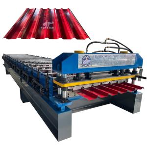 Quality 7 rib trapezoidal roofing sheet roll forming machine wholesale