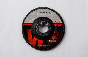 Quality Angle Grinder Flap Disc Type P27 / P120 Grit Zirconia Alumina Sanding Disc wholesale