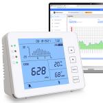 Laboratories Temperature Humidity Co2 Sensor Smart Datalogger Monitor 170g
