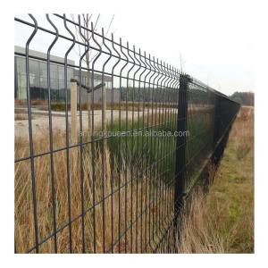 Quality Modern Stylish Farm Fence Pvc Coated 3D Bending Wire Mesh Triangle 3D Curved Fence wholesale