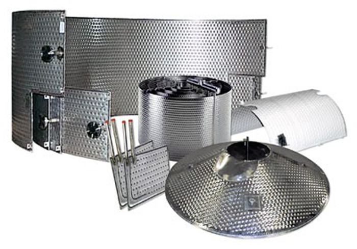 OEM Custom Pillow Plate Heat Exchanger Stainless Steel In Various 2mm