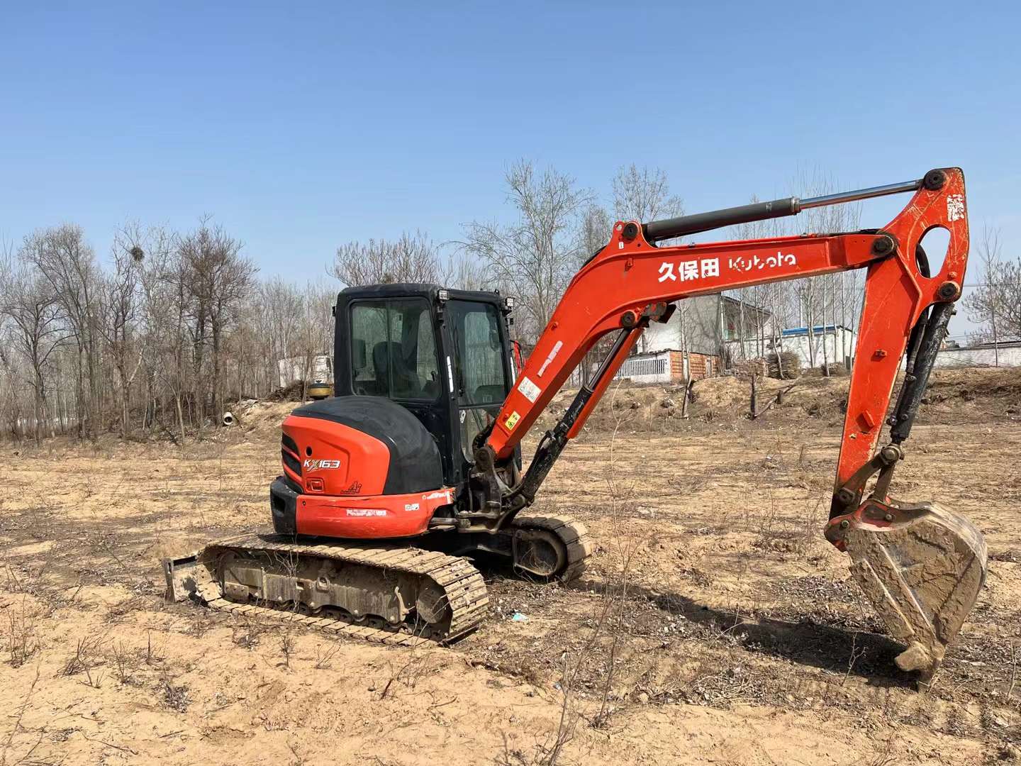 KX163 Hydraulic Crawler Excavator SH200 SK200 SY200 JS200 5520 KG In Any Color