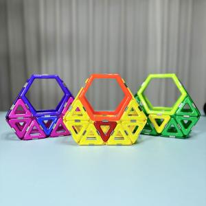Quality OEM Magnetic Blocks Life Scene Shapes Dinner Bag Model Magnetic Shape Building Toy wholesale