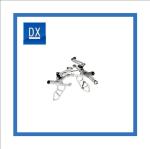 Copper Nickel Plated Mirror Grinding Bicycle Pedal Precision Machined Parts