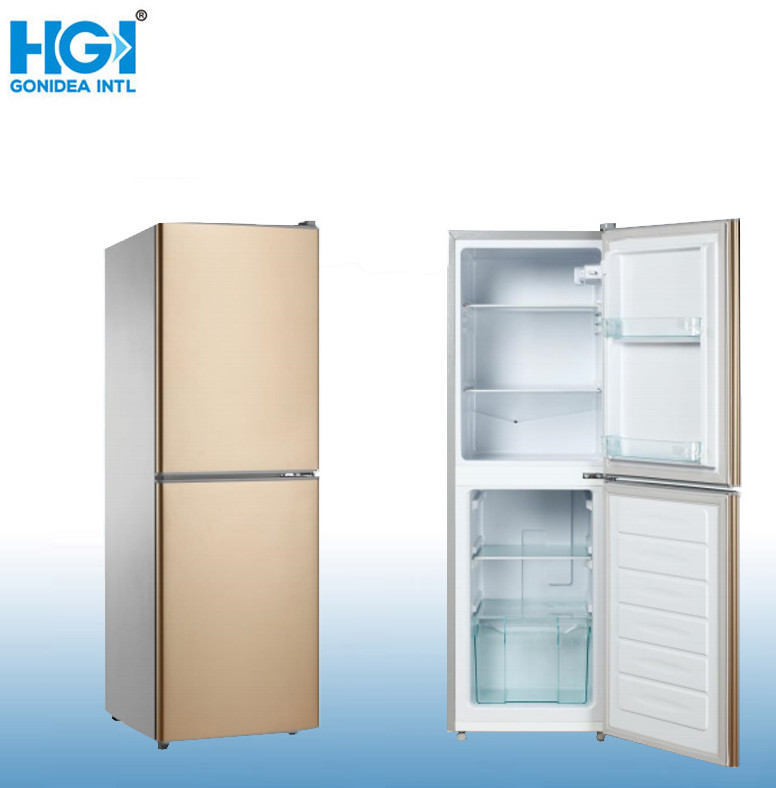 Defrost Double Door Top Freezer Fridge Home Commercial Upright Refrigerator Bcd-220