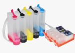 5 Colors Continuous Ink Supply System , Canon 451 Ink Cartridges 16ml / 25ml