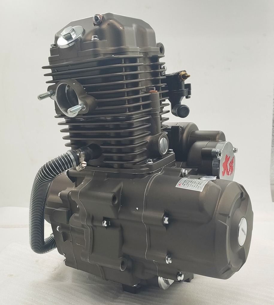 Super Cold Engine Manual Assembly 175cc Kick Start Hand Clutch Motorcycle for Tricycles