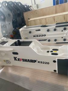 Quality KS220 Top Type Rock Hydraulic Breaker Machine 140mm Chisel Diameter wholesale