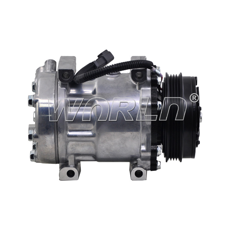 12V Auto Air Conditioner Compressor For Caterpillar For WackerNeuson 7H15 4PK 3332111
