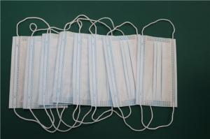 Quality Hypoallergenic Nose Bar 3 Ply Anti Flu Face Mask No Water Leakage Lightweight wholesale