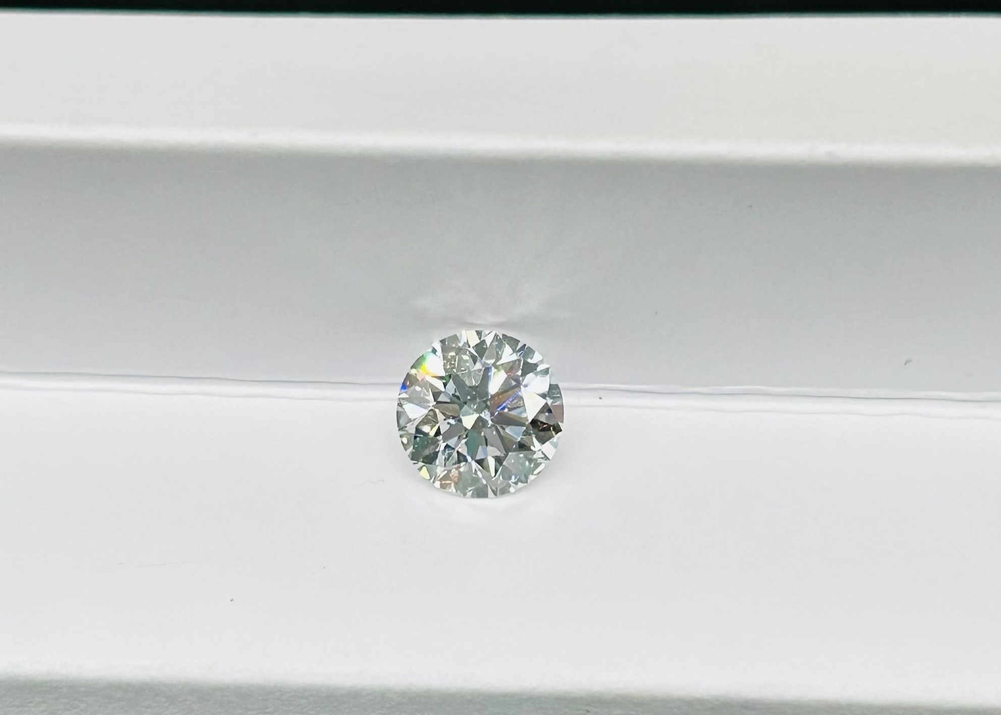 3.1Ct Synthetic Loose Lab Grown Diamonds Brilliant Cut White Color