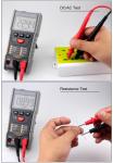 Measuring DC & AC Voltage Pocket Digital Multimeter Professional 19Kg