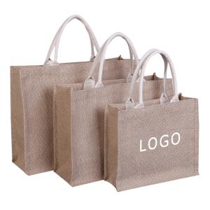 Quality CMYK Jute Shopping Bag wholesale