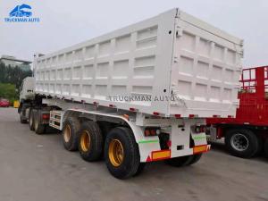 Quality Single Point Suspension Axle 70 Tons Dump Semi Trailer wholesale