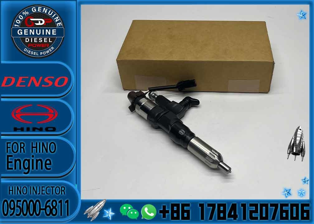 Common Rail Injector Assembly 095000-6352 095000-6351 095000-6353 095000-6811 23670-E0050 23910-1440 For Hino J05E/Hino