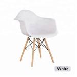 Armchair Style Plastic Conference Chairs Fracture Resistant For Office