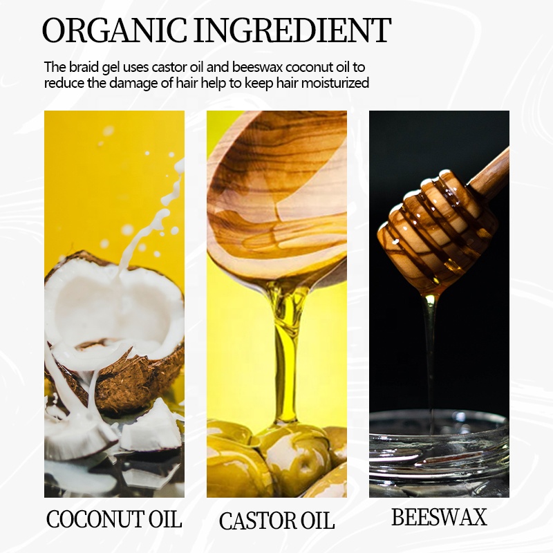 Customization African Hair Moisturizing Twists Locs Styling Braiding Gel for All Ages