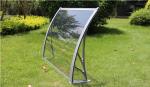 Toldos Diy Clear Polycarbonate Awning , Aluminum Door Awnings Rain Cover Eaves