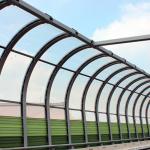1220*2440mm Transparent Polycarbonate Sound Barrier Sheet Fence