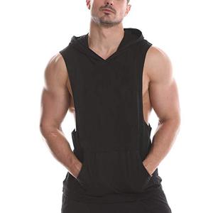 Quality Hollow Men Workout Tank Top Fitness Sleeveless Breathable Undershirt wholesale