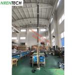4.5m CCTV pneumatic telescoping mast for mobile surveillance-inside CCTV wires