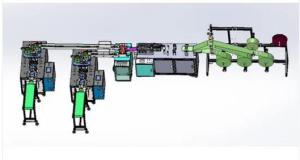 Quality High Durability Disposable Face Mask Machine , Face Mask Manufacturing Machine wholesale