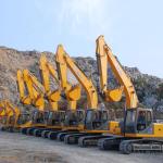 XE370CA 37 Ton Rc Crawler Hydraulic Excavator 1.8m³ Capacity Speed 3.2 km/h