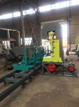 Log Cutting Vertical Band Sawmill With foundation Timber sawmill Machine For
