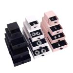 Colorful Matte Jewelry Packaging Boxes Gift Jewelry Storage Box Travel Jewelry
