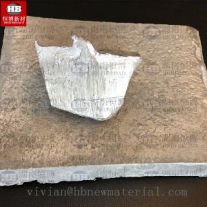 Quality Silver Gray Solid Magnesium Master Alloy 5-30% For Additive In Smelting wholesale