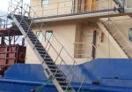 Fixed Inclined Steel / Aluminum Alloy Marine Boarding Ladder Accommodation