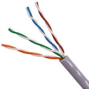 Quality UTP CAT5E Network Cable 24 AWG Copper Clad Aluminum with PVC Jacket 100 MHz wholesale