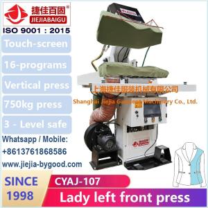 Quality Steam Heat Dress Shirt Press Machine Color Touch Screen Plc wholesale