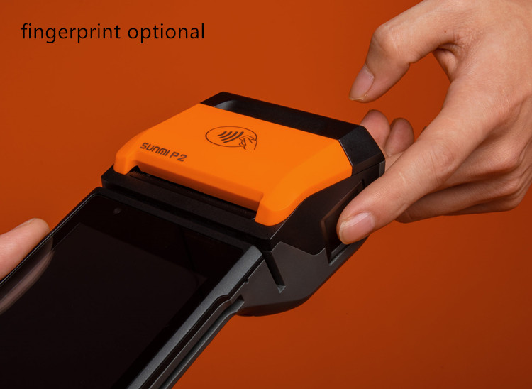Android 11 Portable 4G Smart POS Fingerprint For Payment Collection