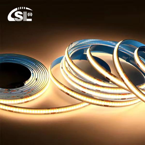 COB LED Strip Light IP20 8mm Width 12V24V 320leds 3000K4000K6500K for Kitchen