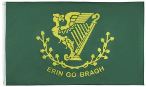 Quality Logo Printing Promotional L3'' Erin Go Bragh Flag wholesale