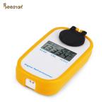 Yellow Plastic Honey Measuring equipment Digital Honey refractometer