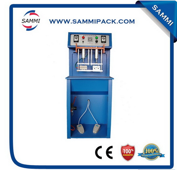 Semi Auto Tube Sealing Machine , Aluminum Tube Sealer For Daily Chemicals Foodstuff