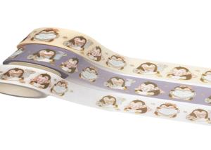Quality DIY Custom Printed Japanese Colored Waterproof Glitter Washi Tape wholesale