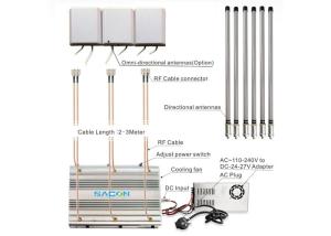 Quality 6 Bands 90w High Power Prison / Jail Cell Phone Jammer Blocker With Panel Antenna wholesale