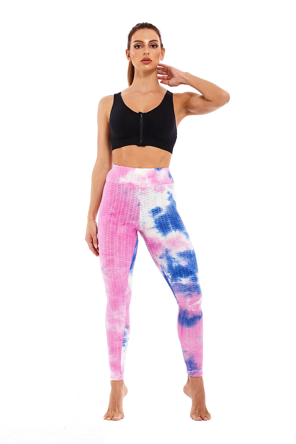 Fashion Leggings Women High Quality Tie Dye Printing Leggings Yoga Pants