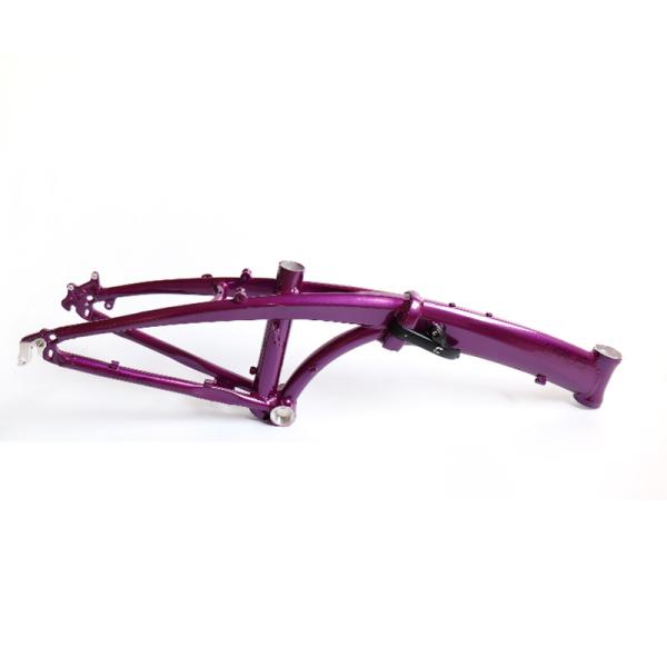 Crius Aluminum Folding Bike Frame 20 Inches Velocity Foldable Aluminum Bicycle